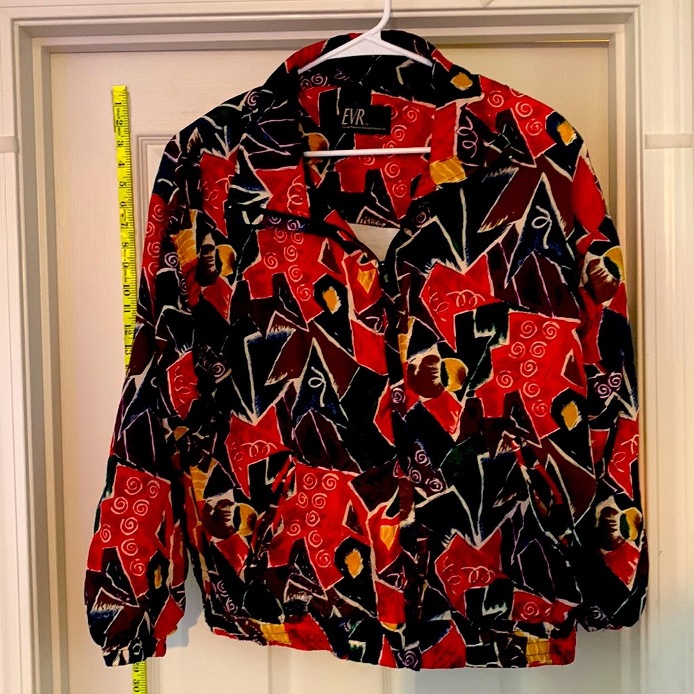 Vintage EVR wind breaker jacket.
